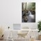 Stupell Industries Misty Stream Adirondacks Canvas, design by James Rodewald